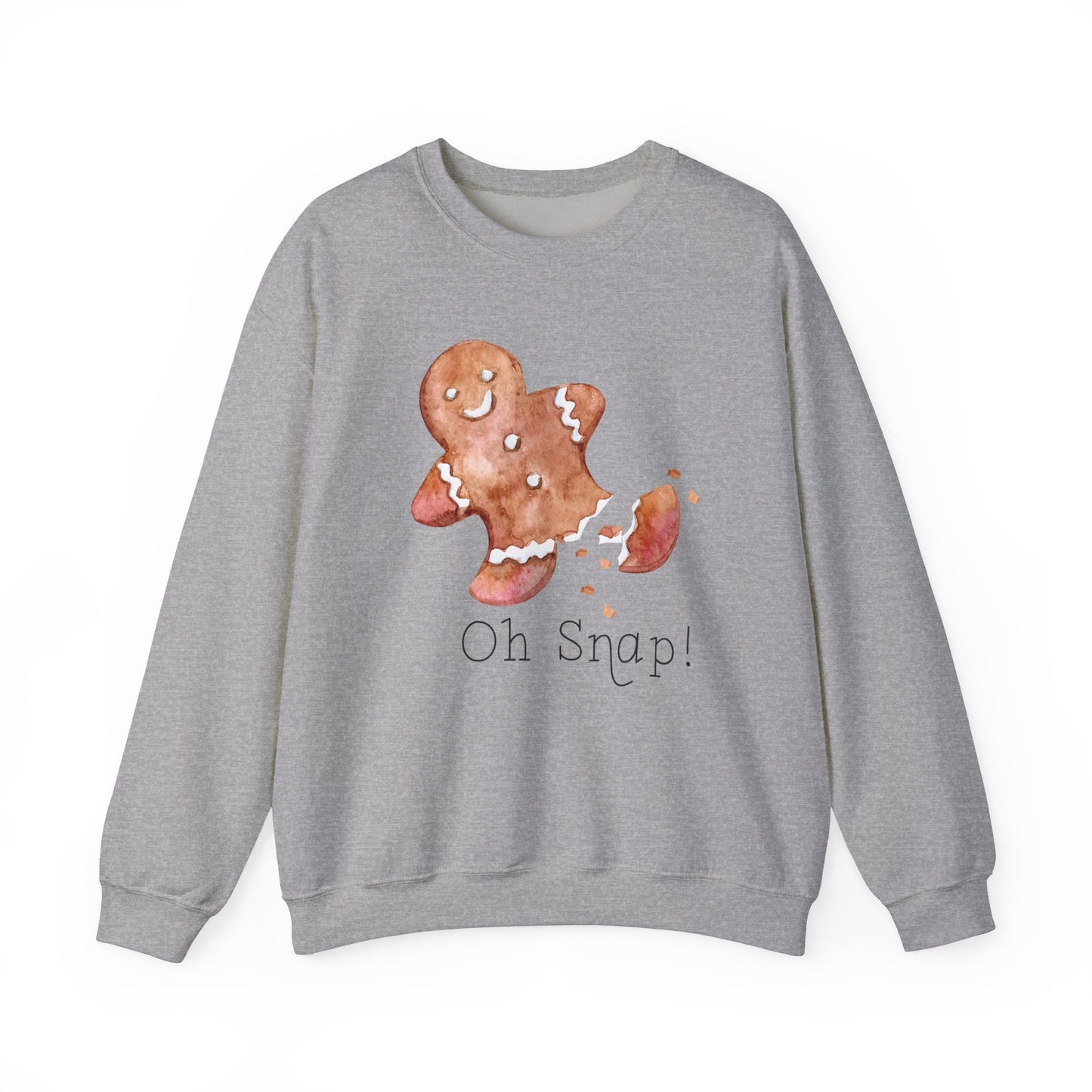 Oh Snap Gingerbread Christmas Sweatshirt