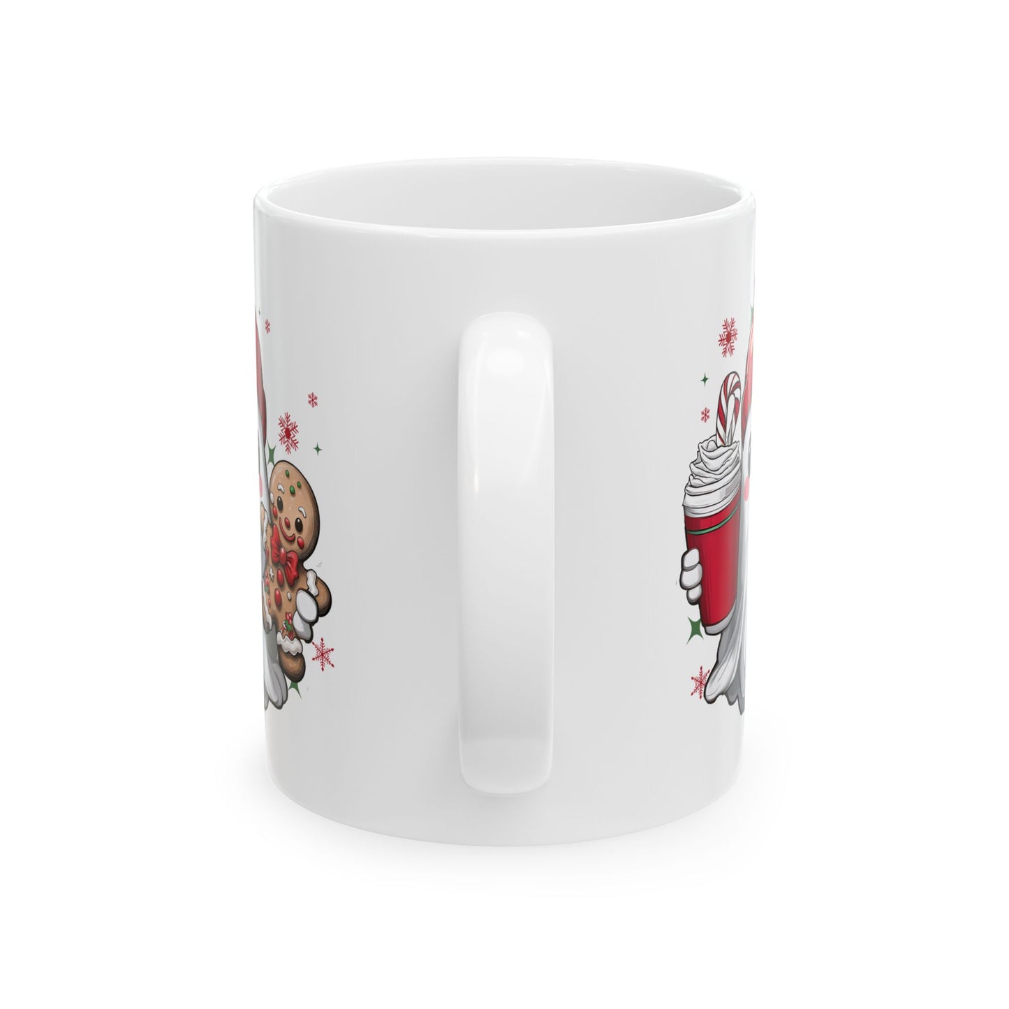 Christmas Ghost Ceramic Mug