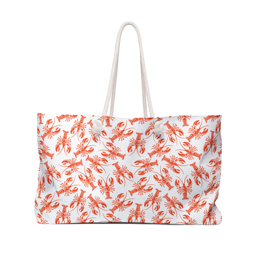 Maine Lobster Weekender Tote Bag