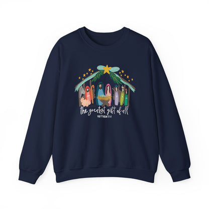 The Greatest Gift Christmas Sweatshirt