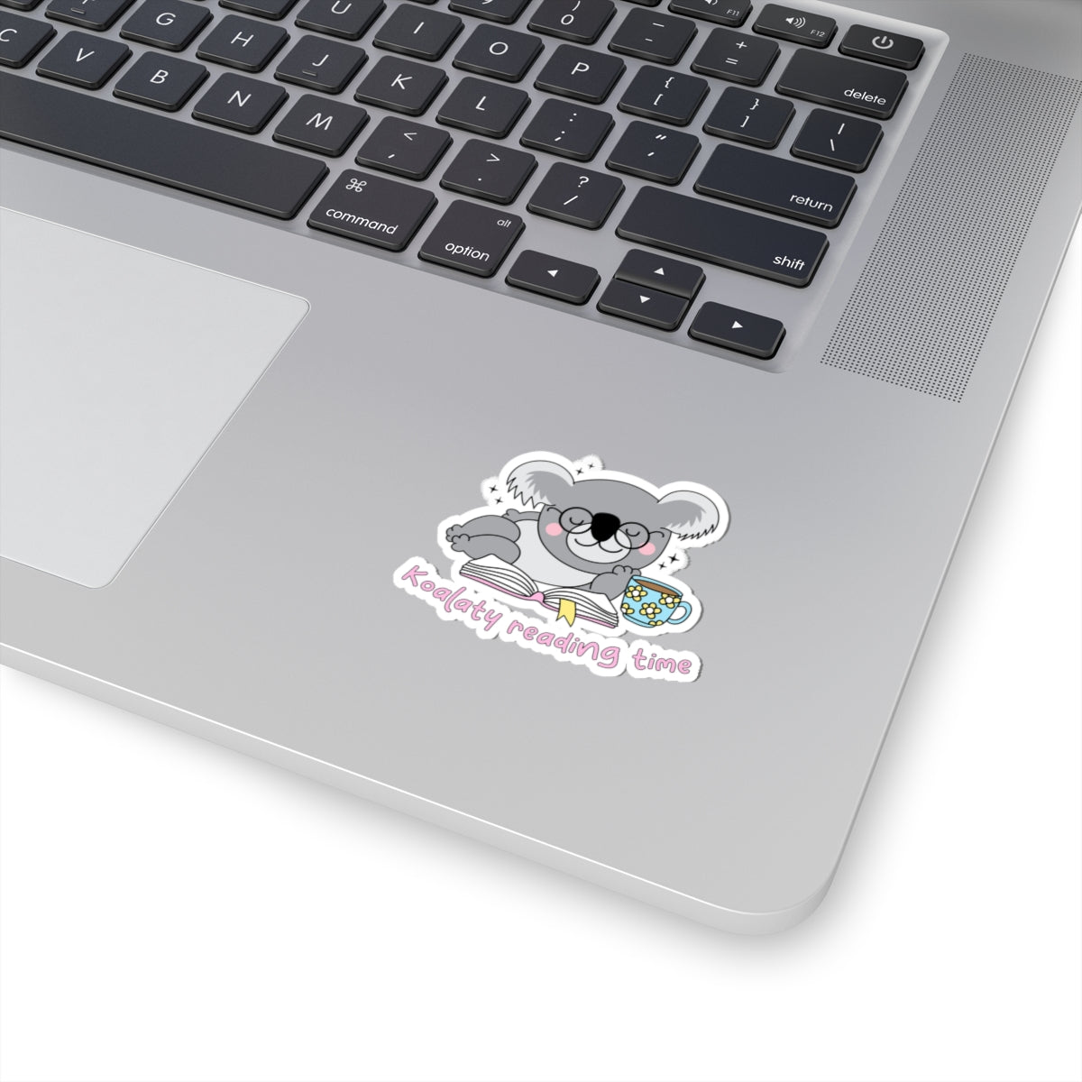 Koala Book Lovers Laptop Stickers