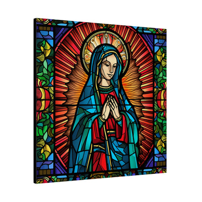 Virgin Mary Wall Art Matte Canvas