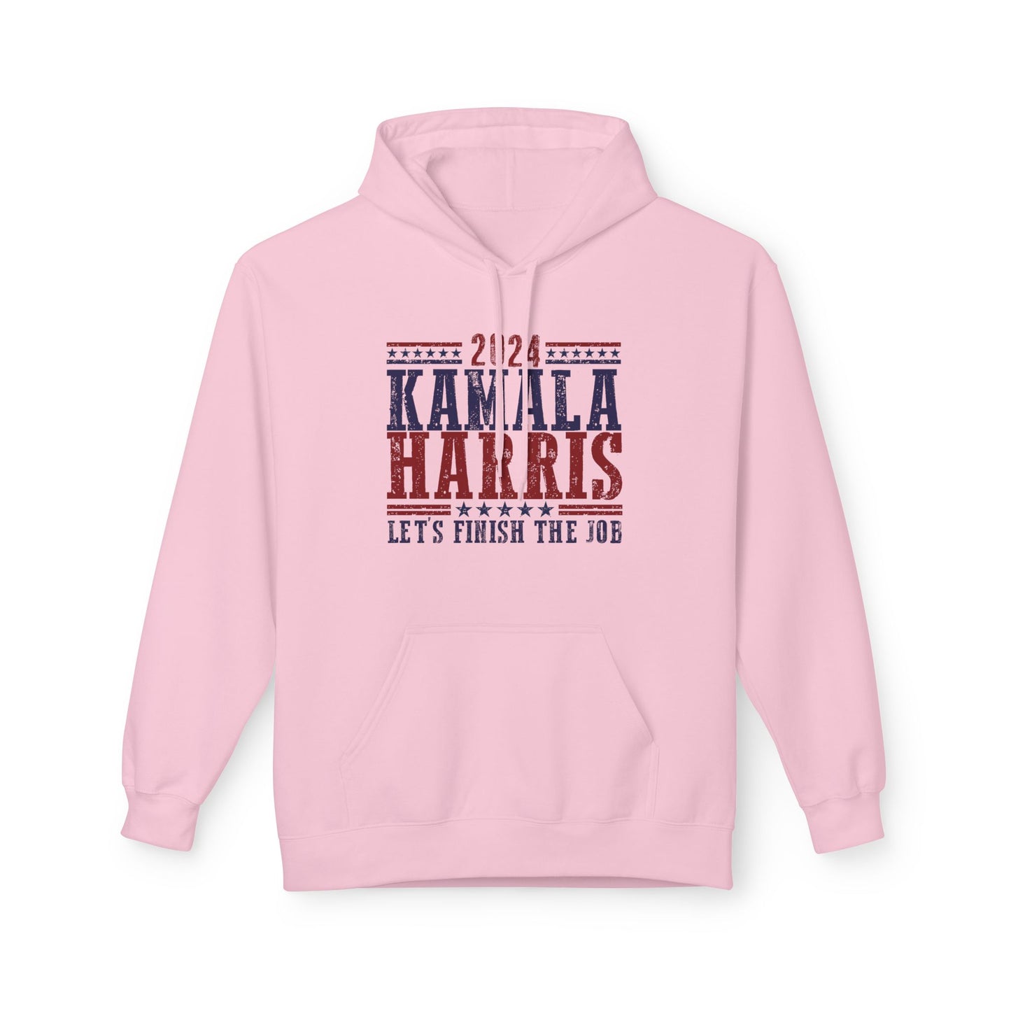 Kamala Harris Let's Finish the Job Unisex Midweight Softstyle  Hoodie