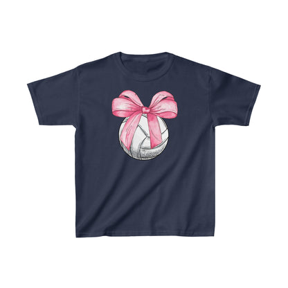 Volleyball Coquette Kids Heavy Cotton™ Tee