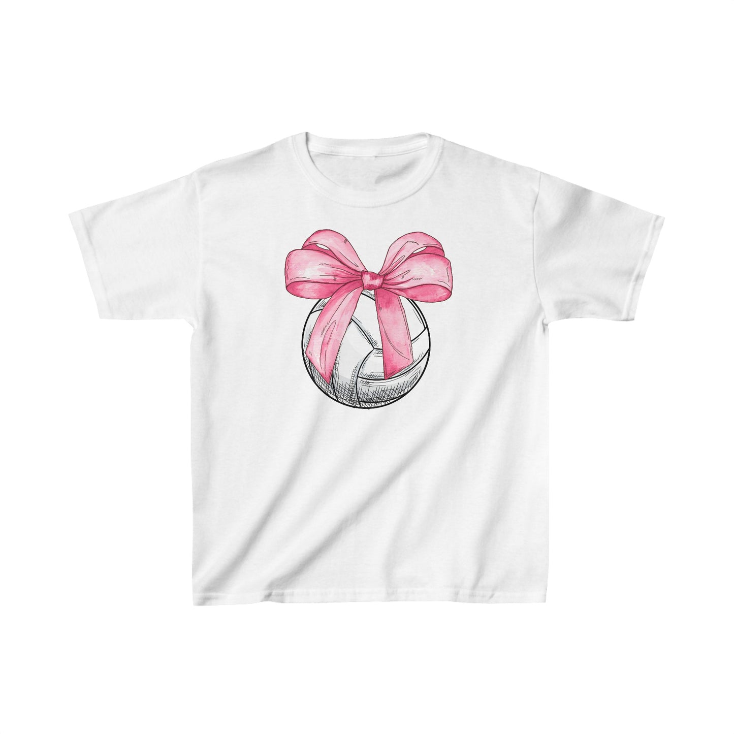 Volleyball Coquette Kids Heavy Cotton™ Tee