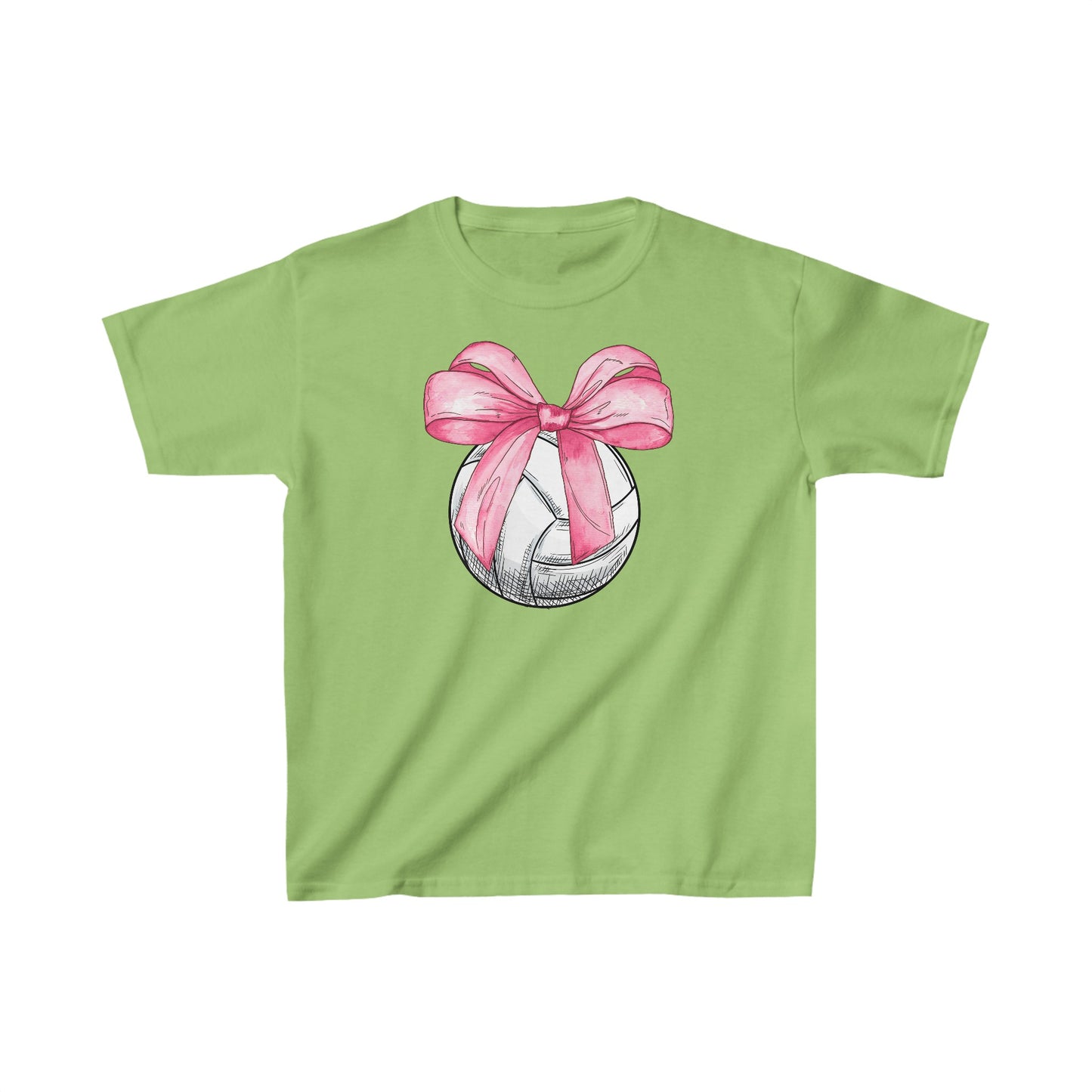 Volleyball Coquette Kids Heavy Cotton™ Tee