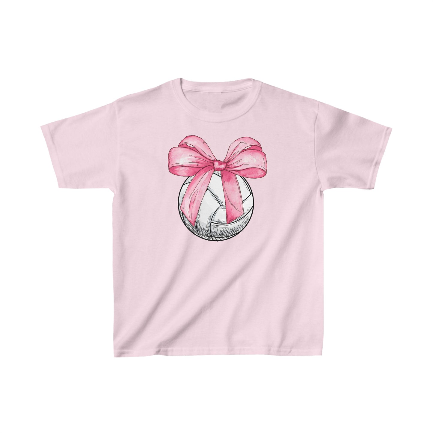 Volleyball Coquette Kids Heavy Cotton™ Tee