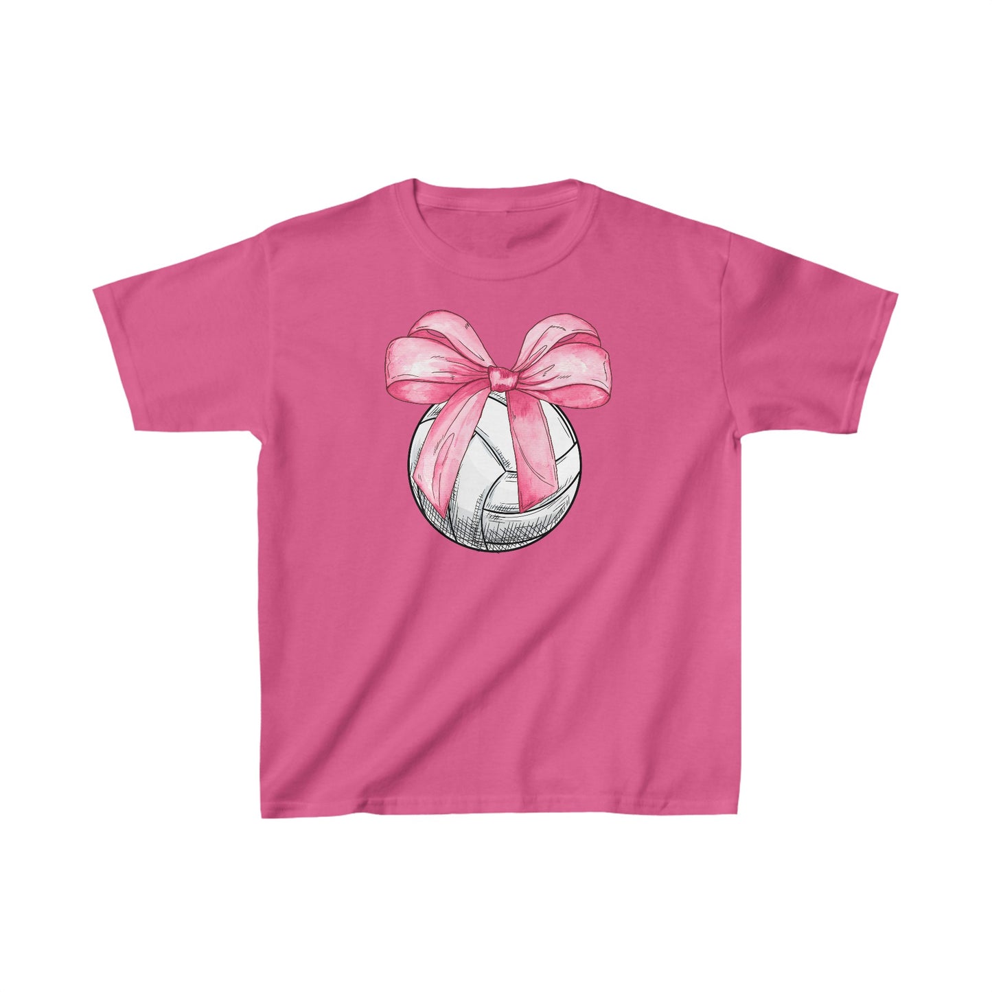 Volleyball Coquette Kids Heavy Cotton™ Tee