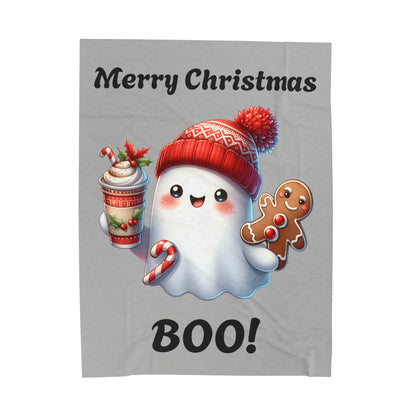 Merry Christmas Boo Blanket