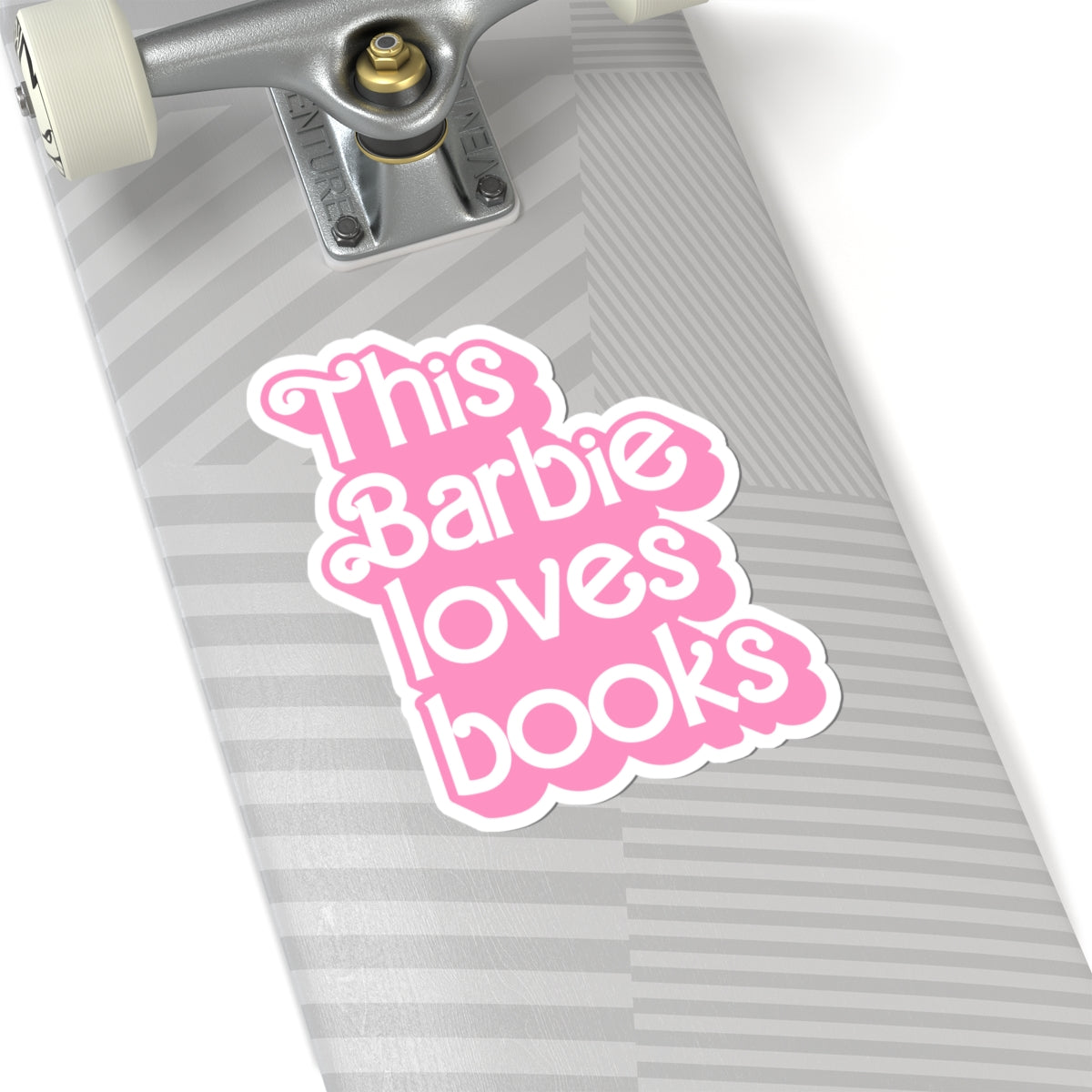 Pink Barbie Loves Books Stickers