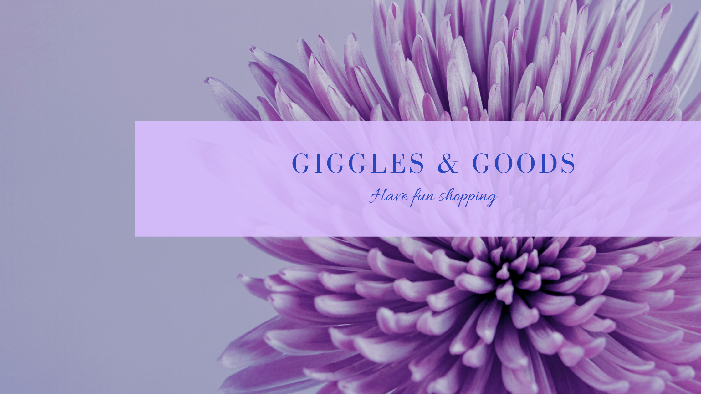 The Giggles and Goods Store- 
a trendy online gift store 