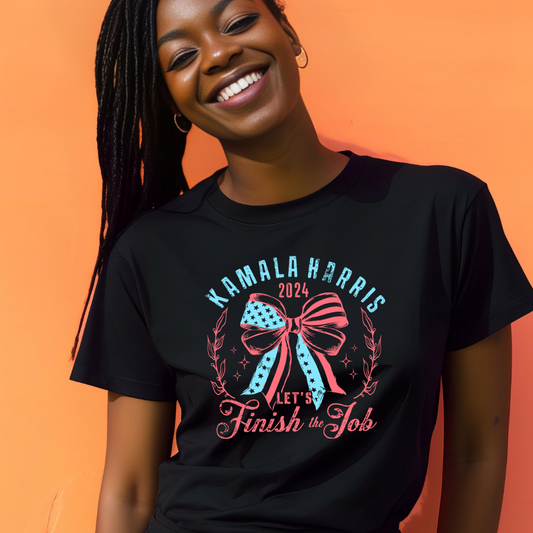 Kamala Let's Finish the Job Unisex Softstyle T-Shirt