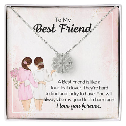 Best Friend Magnetic Lucky Charm Necklace