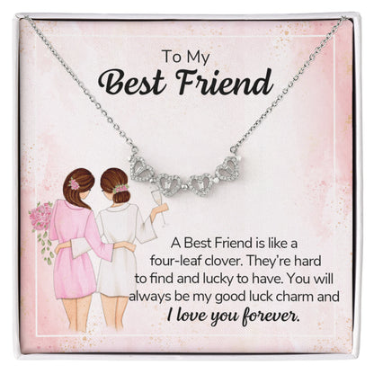 Best Friend Magnetic Lucky Charm Necklace