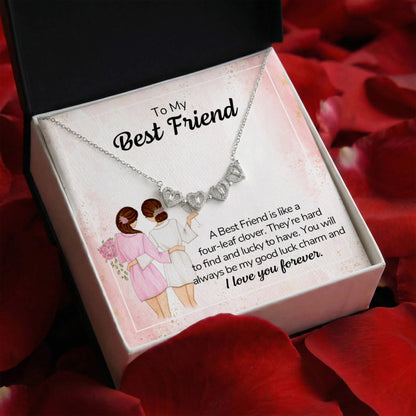 Best Friend Magnetic Lucky Charm Necklace