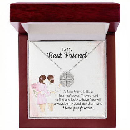 Best Friend Magnetic Lucky Charm Necklace