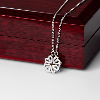 Bonus Mom Magnetic Heart Necklace
