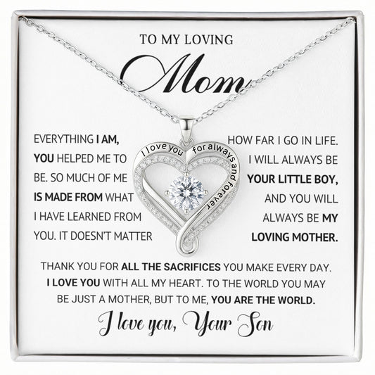 Always Your Little Boy Love You Always Necklace