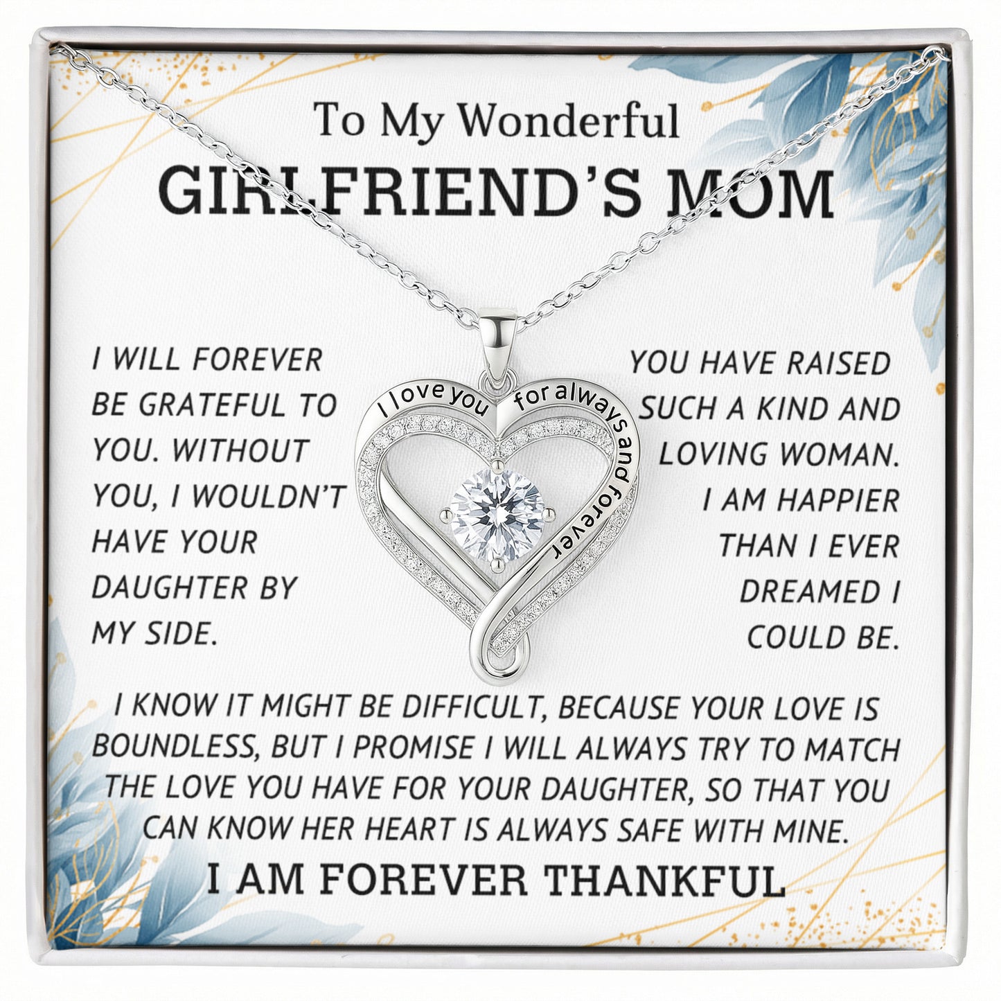 Girlfriend's Mom Love You Always Necklace