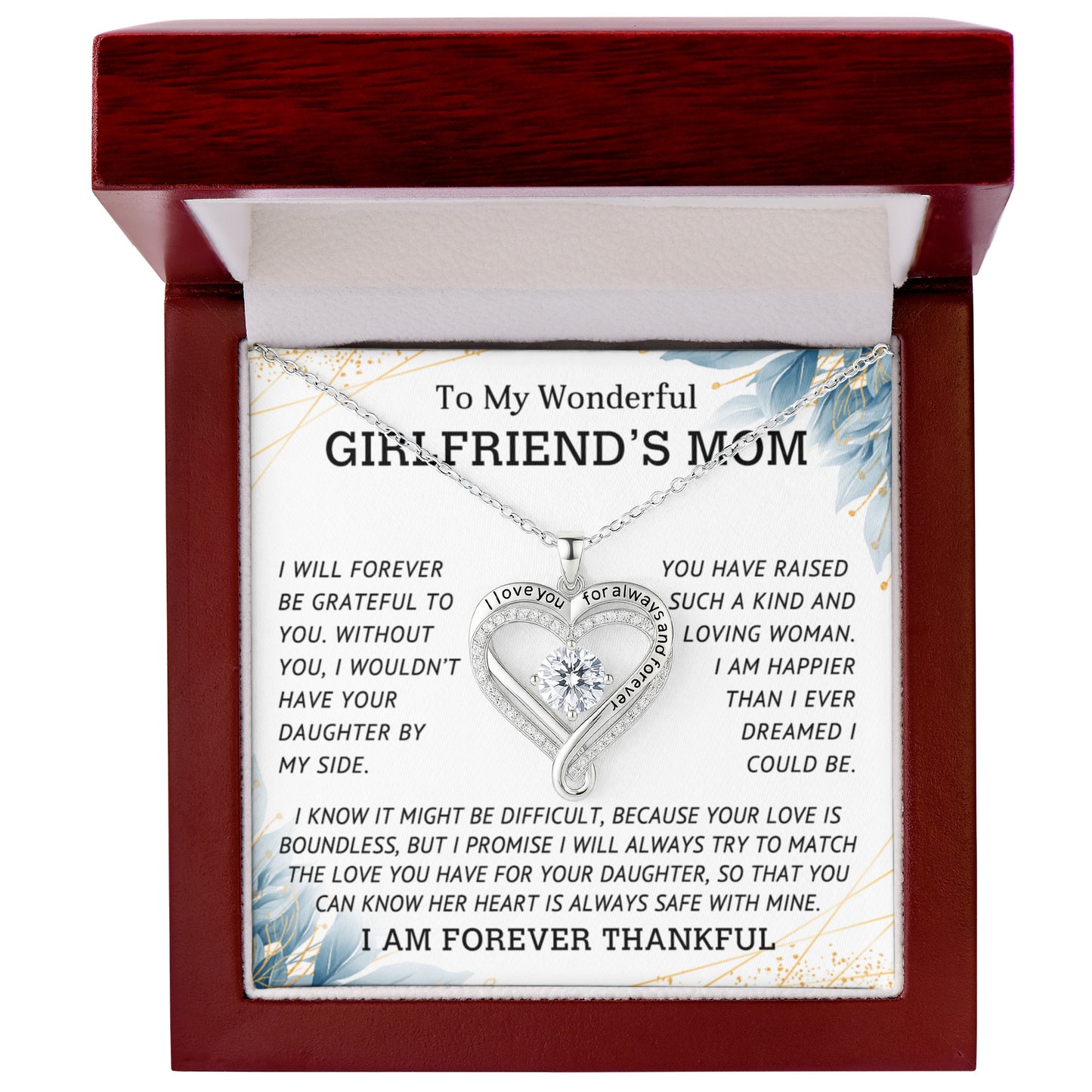Girlfriend's Mom Love You Always Necklace