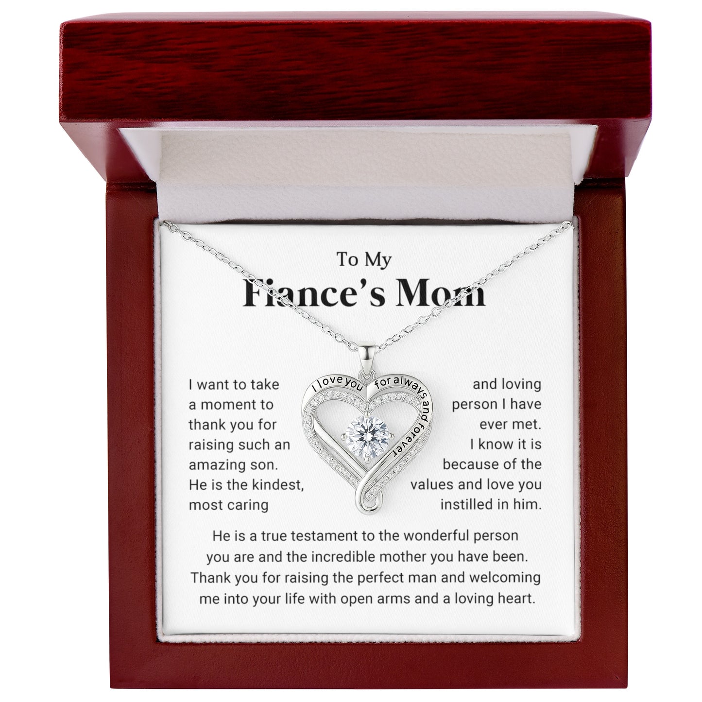 Fiance's Mom Love You Always Necklace