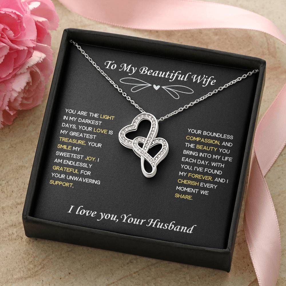 Heart to Heart Wife Necklace