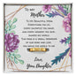 Engraved Mother Daughter Bond Ring