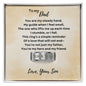 To My Dad Engraved Men's Ring