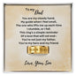 To My Dad Engraved Men's Ring