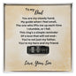 To My Dad Engraved Men's Ring