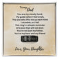 To Dad Engraved Men's Ring from Daughter