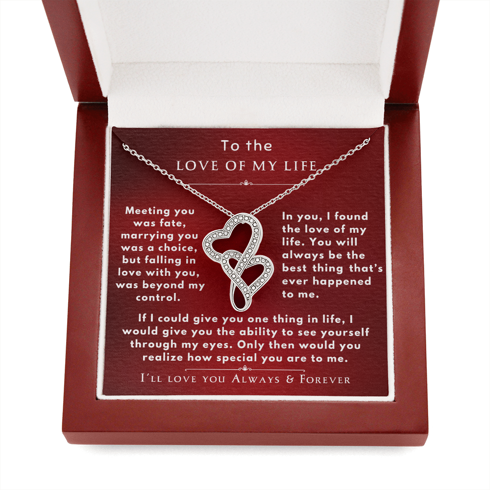 Love of My Life Heart to Heart Necklace