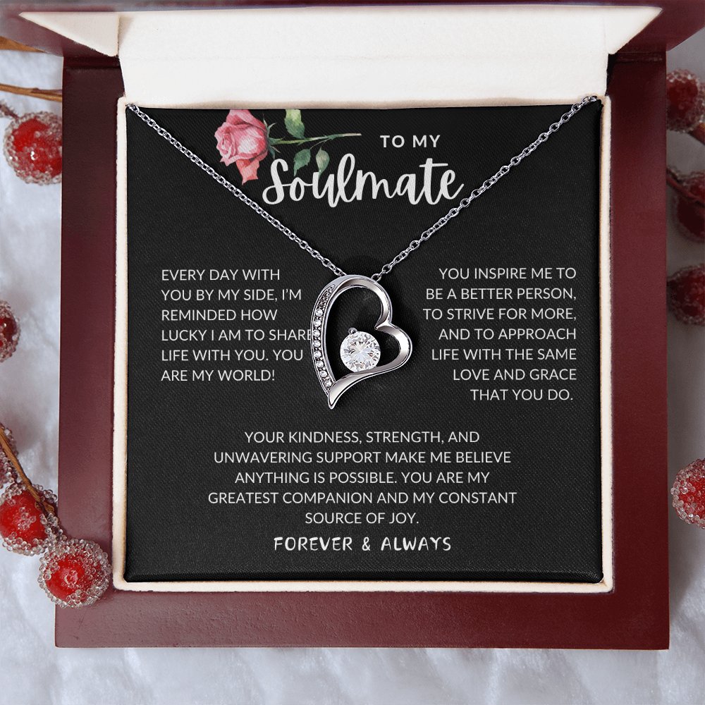 Soulmate Forever and Always Love Necklace