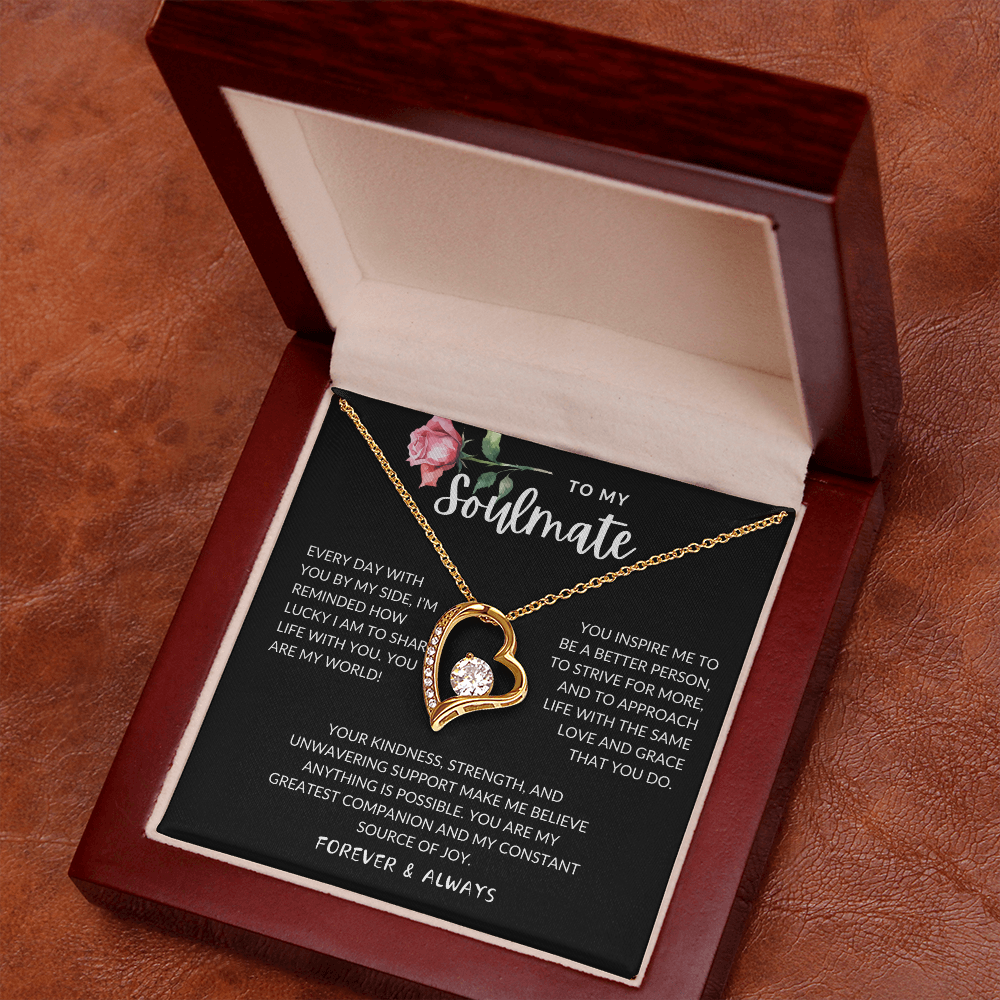 Soulmate Forever and Always Love Necklace