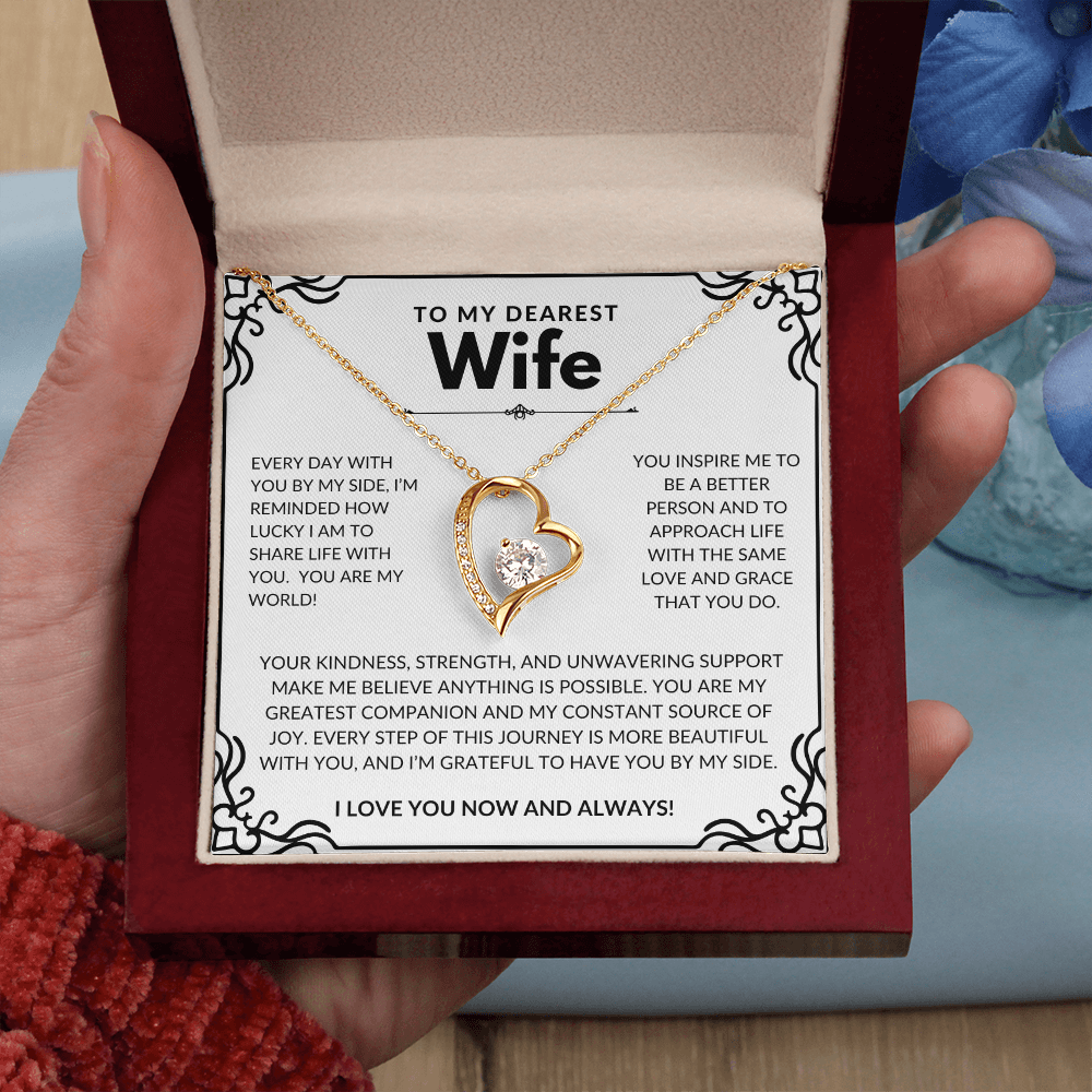 Dearest Wife Forever Love Necklace