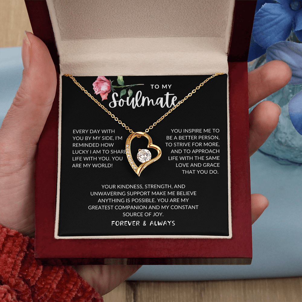 Soulmate Forever and Always Love Necklace