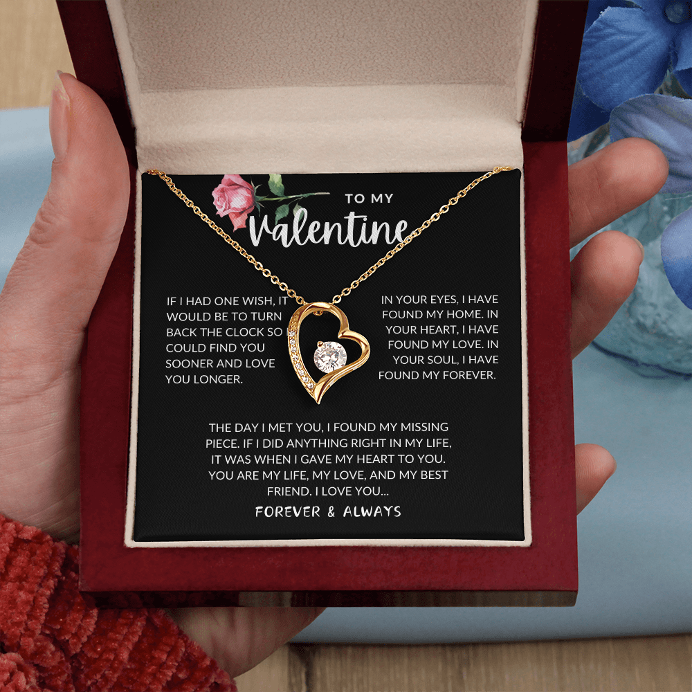 To My Valentine Forever Love Necklace