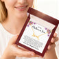 Mother-in-law Scripted Love Necklace