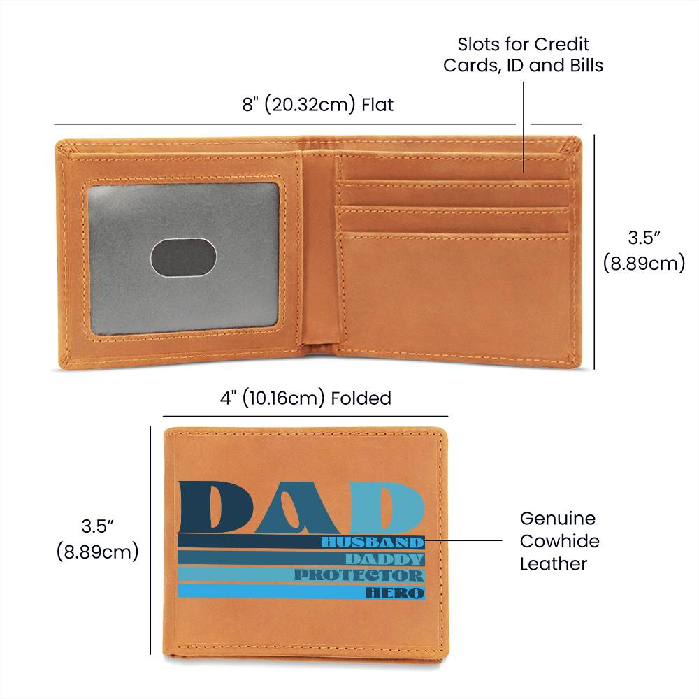 DAD Leather Wallet