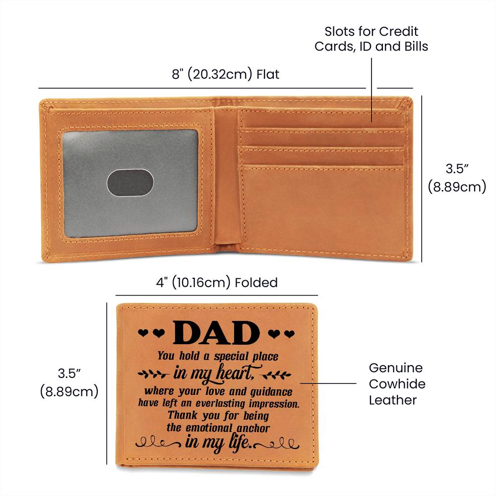 Special Dad Leather Wallet