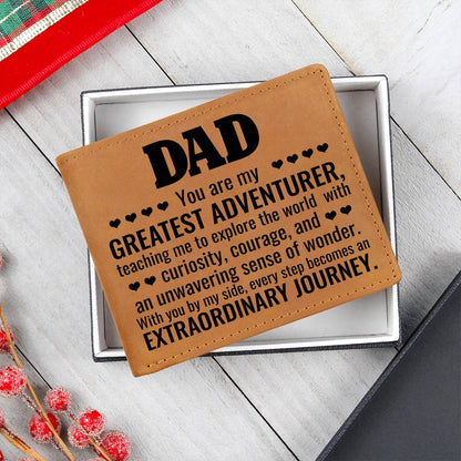 Adventurer Dad Leather Wallet