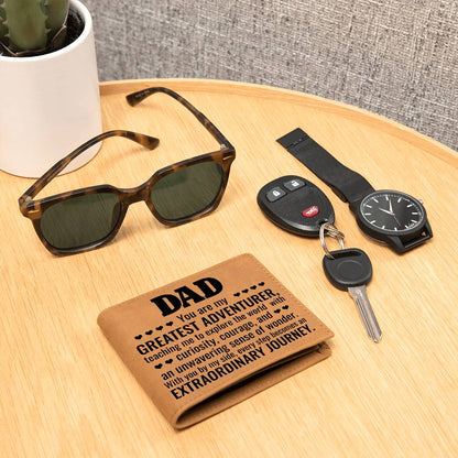 Adventurer Dad Leather Wallet