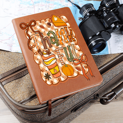 Thankful Leather Gratitude Journal