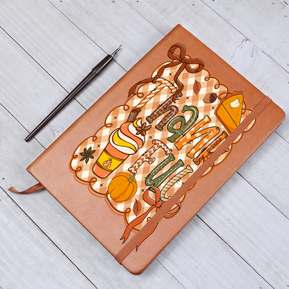 Thankful Leather Gratitude Journal