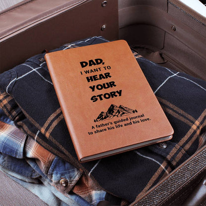 Dad's Story of His Life Leather Journal