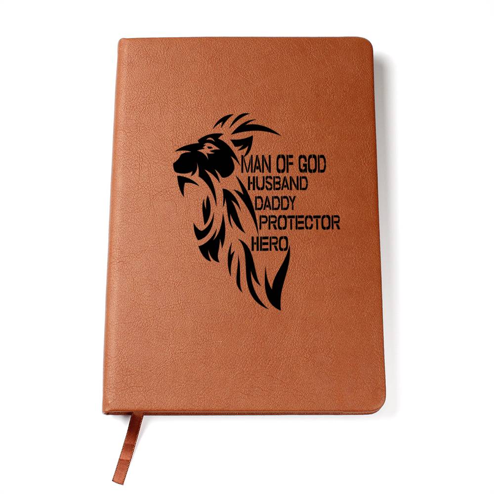 MAN OF GOD HUSBAND DADDY PROTECTOR HERO JOURNAL