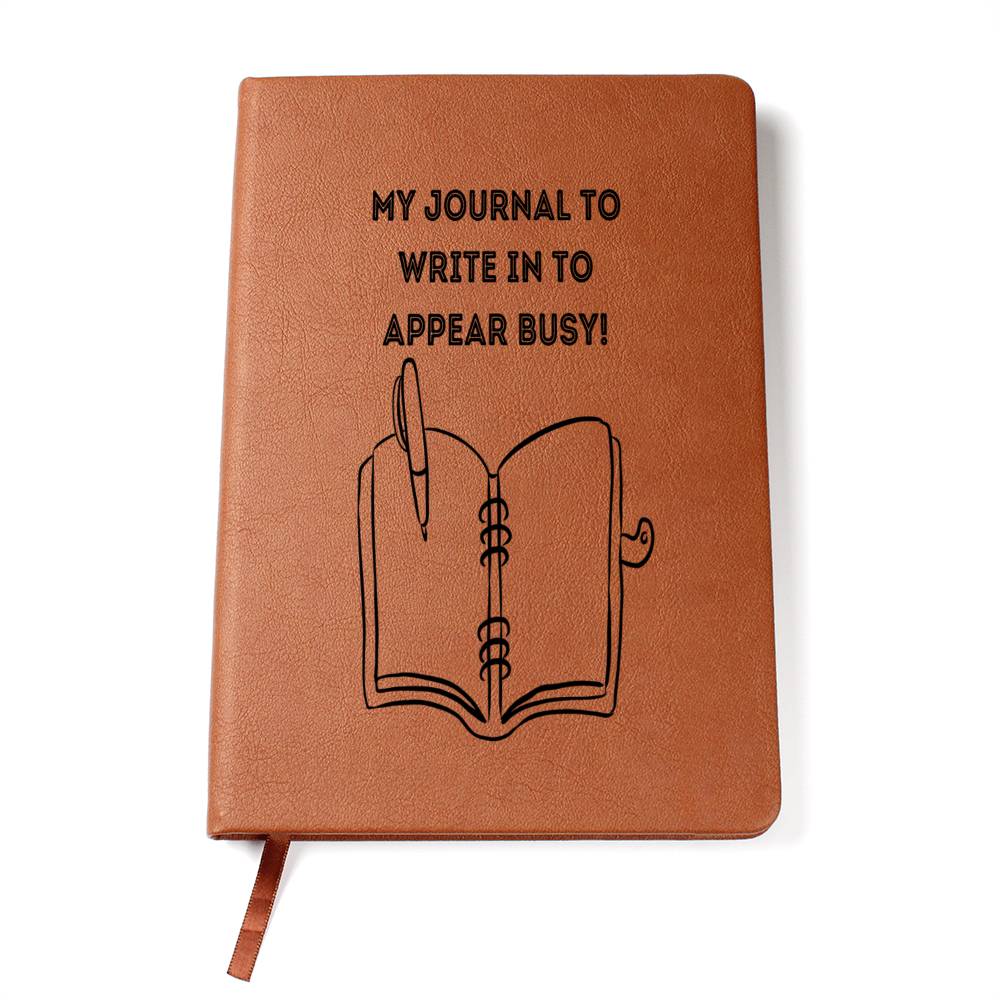 MY JOURNAL TO WRITE IN TO APPEAR BUSY FUNNY CO-WORKER