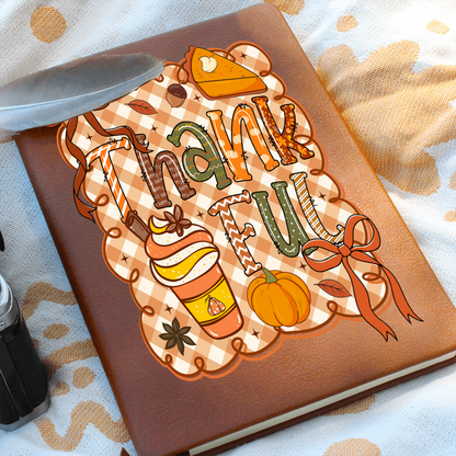 Thankful Leather Gratitude Journal
