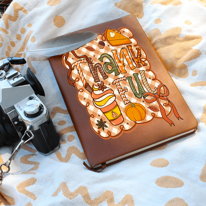 Thankful Leather Gratitude Journal