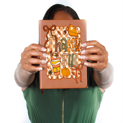 Thankful Leather Gratitude Journal